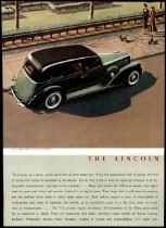 1937 Lincoln Model K Touring Car 